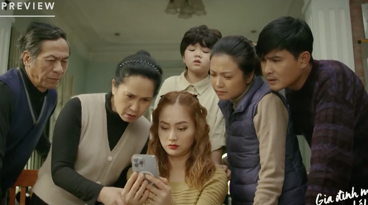 Gia đình mình vui bất thình lình tập 19: Trâm Anh đổi ý không bắt chồng đi ở rể? - 2