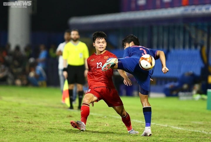 Trực tiếp bóng đá U22 Việt Nam 1-1 U22 Thái Lan: Nhật Nam ghi bàn - 1