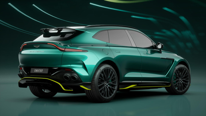 Aston Martin DBX707 AMR23 - siêu SUV mang phong cách xe đua F1 - 7