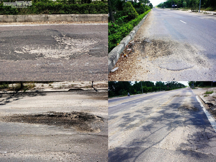 Đường trọng điểm của tỉnh Bình Định sau 5 lần sửa chữa vẫn liên tục hư hỏng - 3