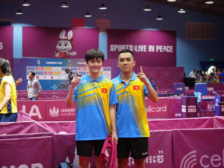 Mai Ngọc - Anh Hoàng làm rạng danh lò đào tạo bóng bàn Hà Nội T&T - 2