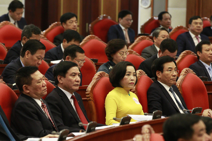 Ảnh: Tổng Bí thư chủ trì Hội nghị giữa nhiệm kỳ Ban Chấp hành TƯ Đảng khóa XIII - 3