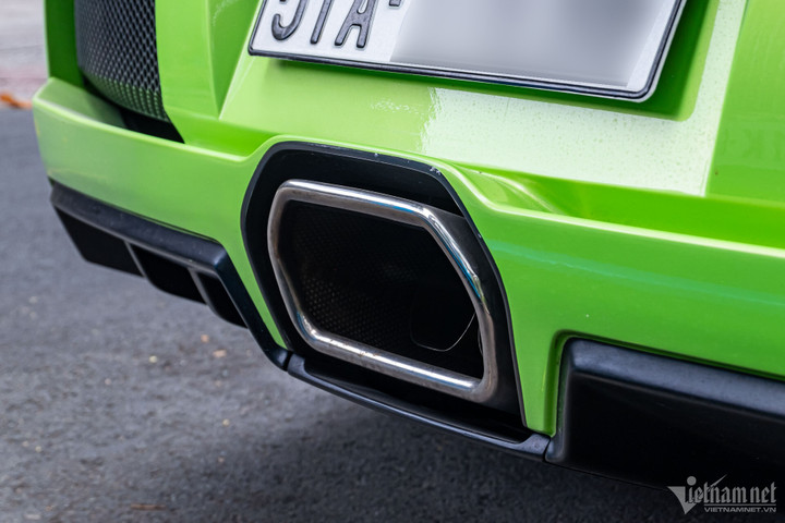 Bắt gặp siêu xe Lamborghini Murcielago màu xanh cốm của thiếu gia Đà Nẵng - 8
