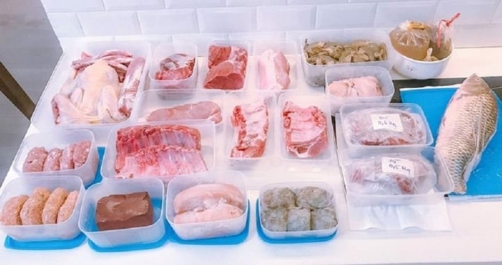 cách để thịt không dính vào túi khi bỏ trong tủ lạnh