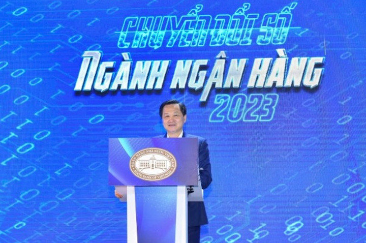 Phó Thủ tướng Lê Minh Khái: Chuyển đổi số phải bảo đảm an ninh an toàn ngân hàng - 1