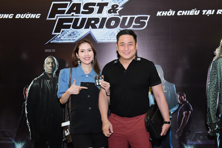 Á hậu Thụy Vân, Thanh Tú trẻ trung, cuốn hút khi đi xem Fast X - 7