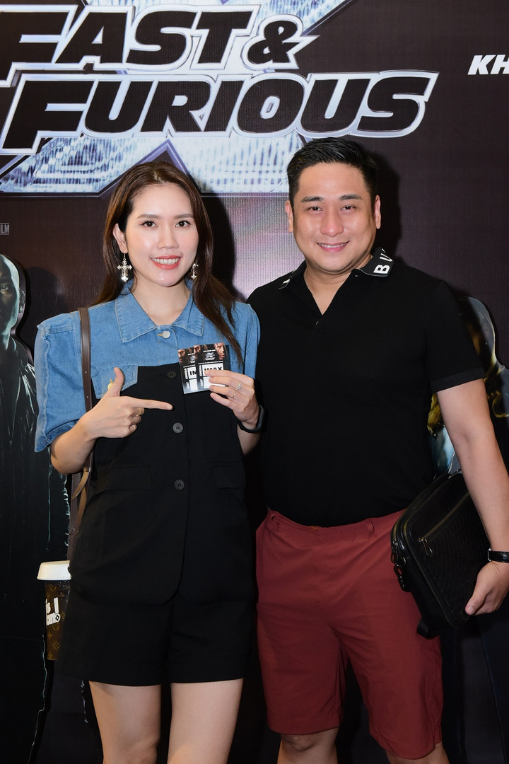 Á hậu Thụy Vân, Thanh Tú trẻ trung, cuốn hút khi đi xem Fast X - 8