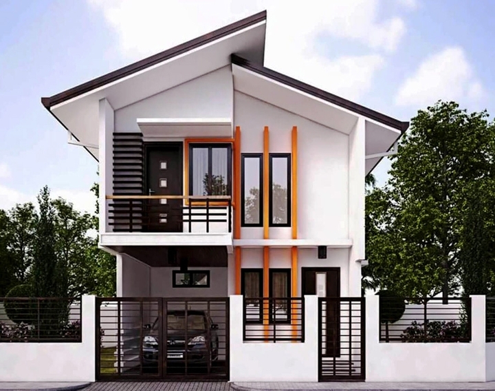 10 mẫu nhà 1 trệt 1 lầu ở nông thôn đẹp nhất - 6