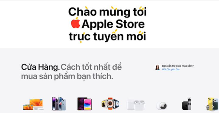 Trải nghiệm mua sắm tại Apple Store trực tuyến đầu tiên của Việt Nam - 1