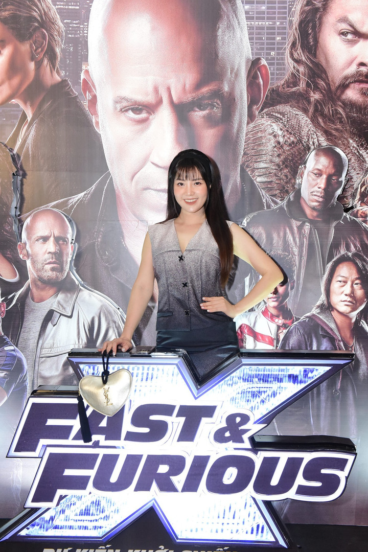 Á hậu Thụy Vân, Thanh Tú trẻ trung, cuốn hút khi đi xem Fast X - 2