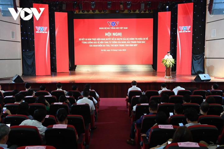 Đảng bộ VOV sơ kết 5 năm thực hiện Nghị quyết số 35 của Bộ Chính trị khóa XII - 5