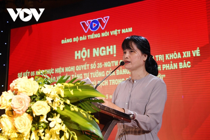 Đảng bộ VOV sơ kết 5 năm thực hiện Nghị quyết số 35 của Bộ Chính trị khóa XII - 8