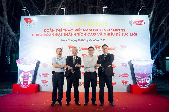 Acecook Việt Nam thưởng nóng cho vận động viên giành huy chương vàng SEA Games - 3