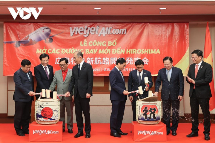Thủ tướng Phạm Minh Chính dự lễ công bố đường bay thẳng Hà Nội – Hiroshima - 2