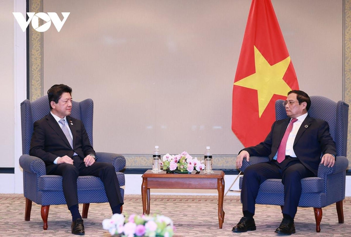Thủ tướng Phạm Minh Chính tiếp các doanh nghiệp lớn tại Nhật Bản - 2