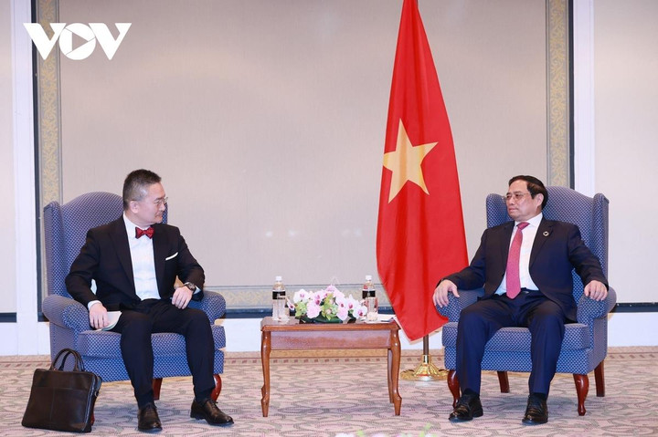 Thủ tướng Phạm Minh Chính tiếp các doanh nghiệp lớn tại Nhật Bản - 4