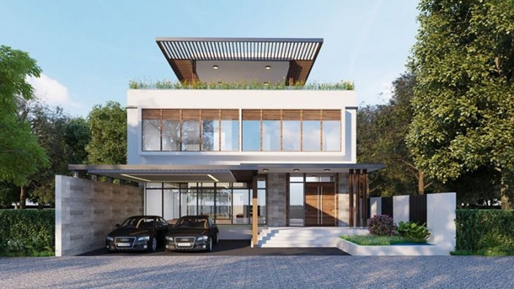 Những mẫu biệt thự đẹp sang trọng được ưa chuộng nhất - 3