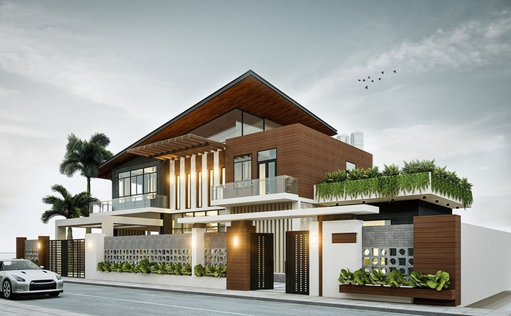 Những mẫu biệt thự đẹp sang trọng được ưa chuộng nhất - 7