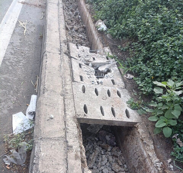 Hơn 200 tấm đan mương thoát nước hầm chui cửa ngõ TP.HCM bị đập phá - 1