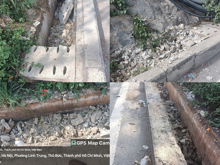 Hơn 200 tấm đan mương thoát nước hầm chui cửa ngõ TP.HCM bị đập phá - 2