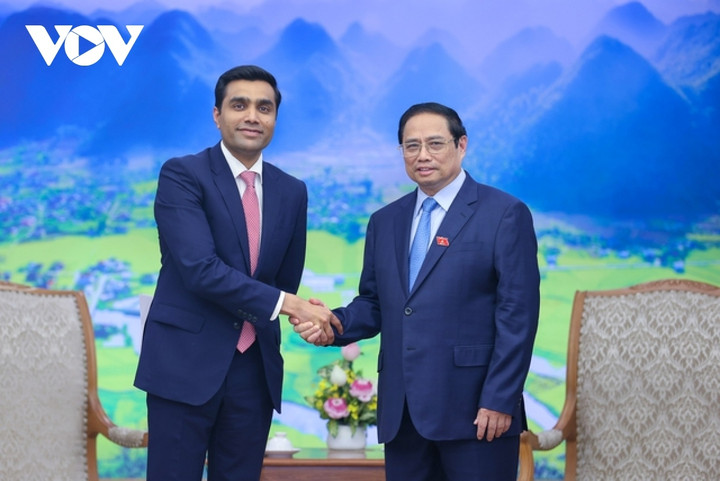 Thủ tướng tiếp Tổng Giám đốc Công ty Cảng và Đặc khu kinh tế Adani - 1