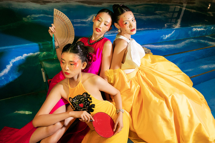 NTK Hà Linh Thư gây ấn tượng với BST lấy cảm hứng từ nghệ thuật Chèo - 9