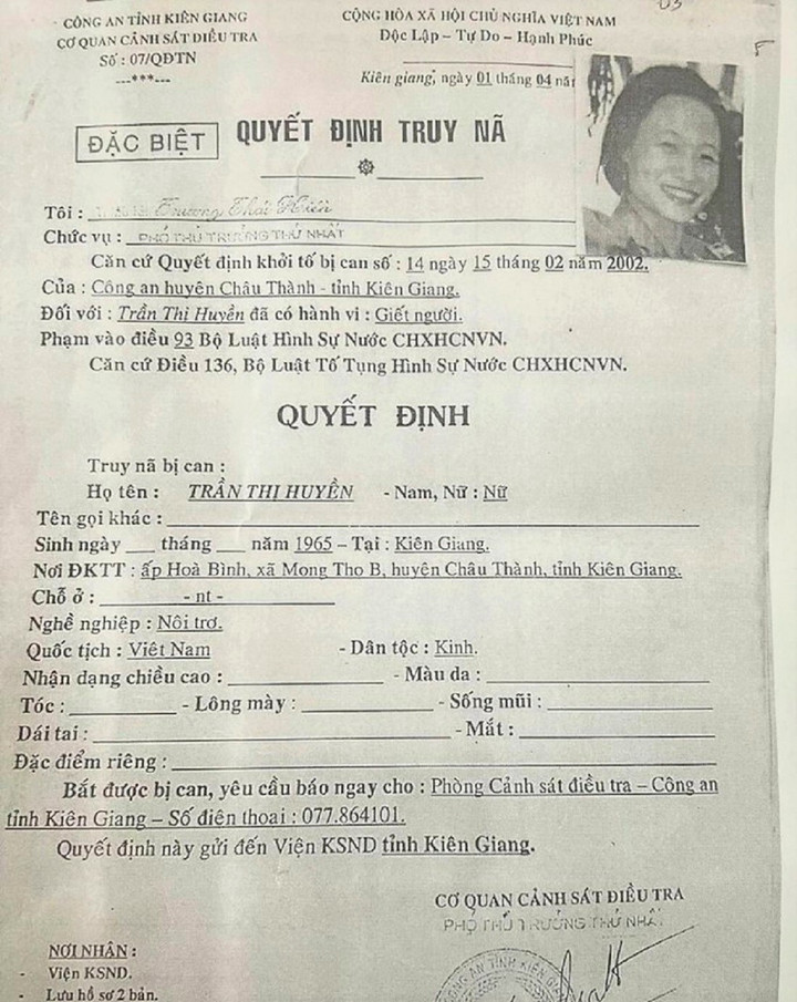 Hành trình hơn 20 năm trốn chạy của người phụ nữ sát hại chồng bằng axit - 2