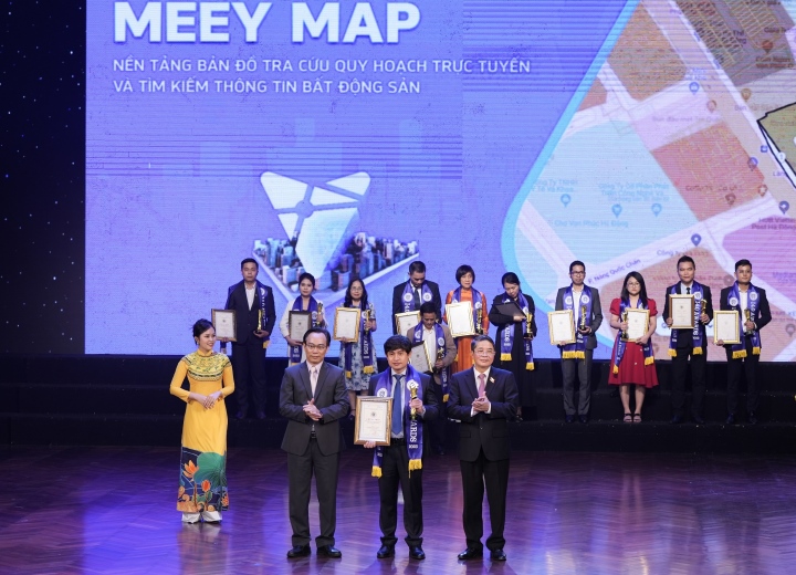 Ứng dụng Meey Map được vinh sản phẩm Công nghiệp 4.0 Việt Nam - 1