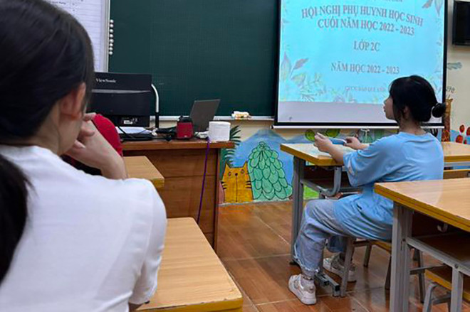 Họp phụ huynh cuối năm - những khoảnh khắc đầy cảm xúc - 9