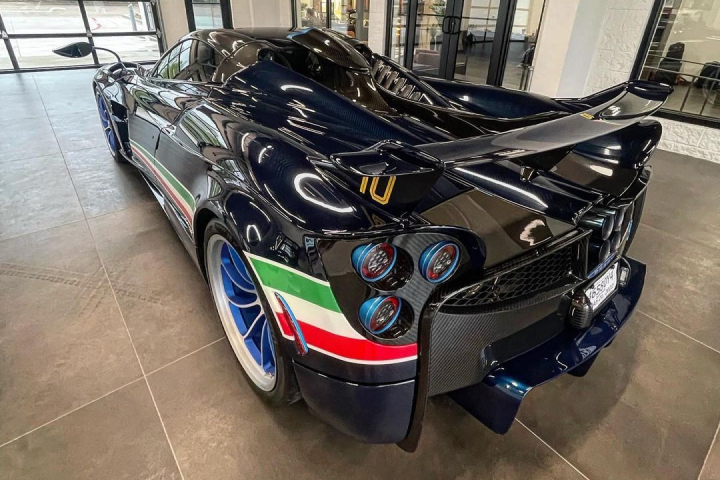 Close-up of Pagani Huayra Tricolore appearing in 'blockbuster' Fast X - 4