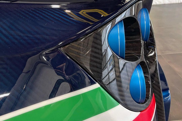 Close-up of Pagani Huayra Tricolore appearing in the 'blockbuster' Fast X - 9