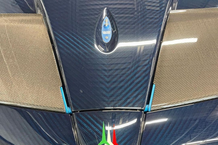 Close-up of Pagani Huayra Tricolore appearing in the 'blockbuster' Fast X - 6