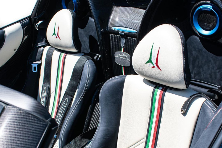 Close-up of Pagani Huayra Tricolore appearing in the 'blockbuster' Fast X - 10