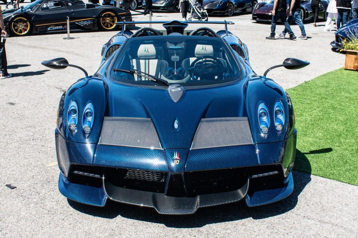 Close-up of Pagani Huayra Tricolore appearing in 'blockbuster' Fast X - 3