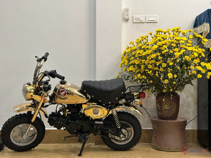 Honda Monkey 1996 mạ vàng chưa từng đổ xăng rao bán giá 300 triệu - 1