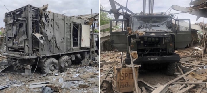 Hệ thống HIMARS của Ukraine phá hủy xe chỉ huy S-400 Nga? - 1