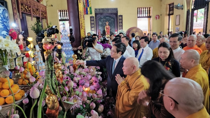 Thủ tướng Phạm Minh Chính chúc mừng Đại lễ Phật đản - 3