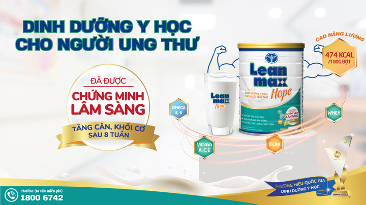 Dinh dưỡng y học cho người ung thư: Tại sao Leanmax Hope là lựa chọn tối ưu? - 4