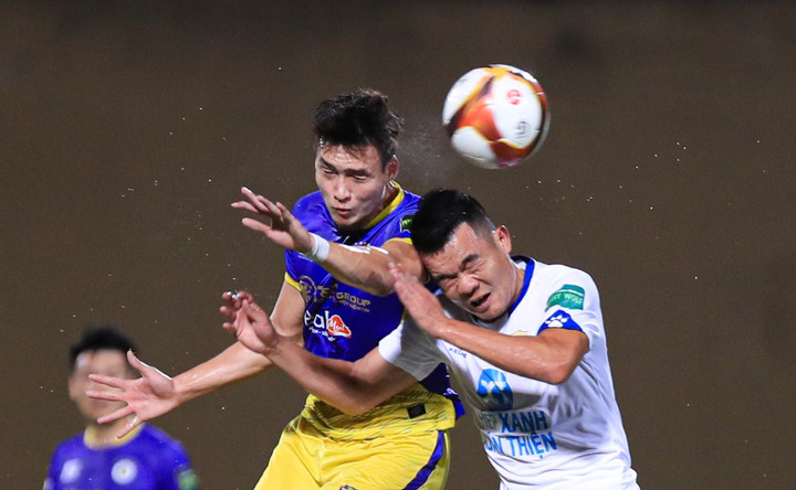 Trực tiếp bóng đá Hà Nội FC 1-0 Nam Định: Tuấn Hải lập công - 1