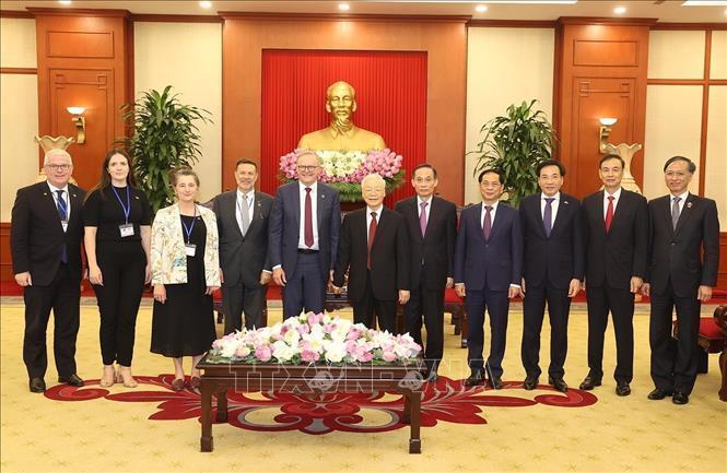 Tổng Bí thư Nguyễn Phú Trọng tiếp Thủ tướng Australia Anthony Albanese - 3