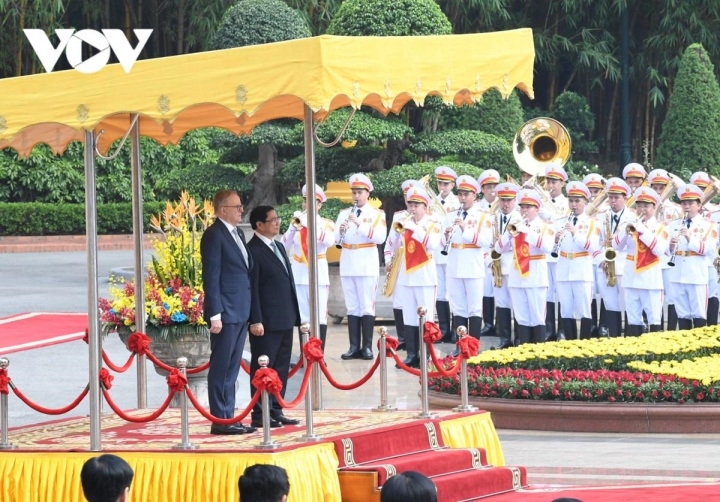 Toàn cảnh chuyến thăm Việt Nam của Thủ tướng Australia Anthony Albanese - 6