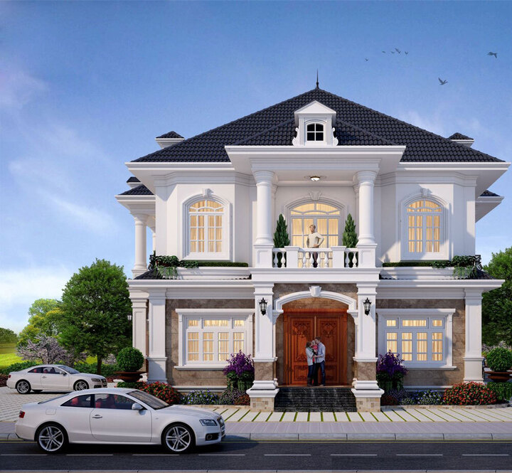 135 Mẫu Biệt Thự Kiểu Pháp Đẳng Cấp Sang Trọng Tinh Tế