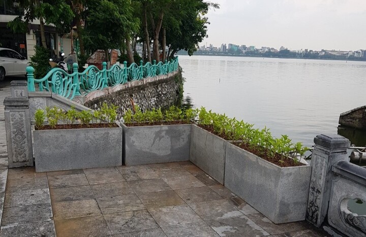 Nguyên nhân lan can đá ở Hồ Tây bị đổ sập - 2
