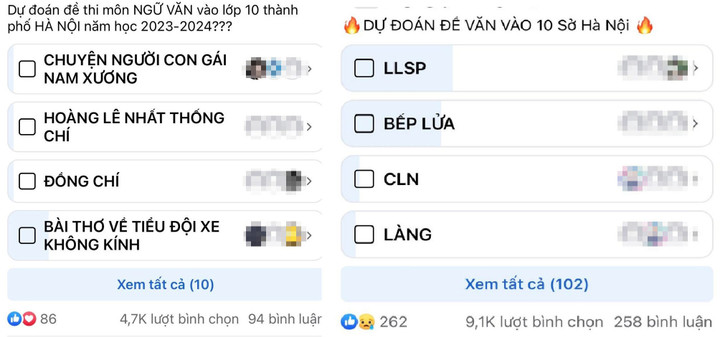 Muôn kiểu dự đoán đề thi Văn lớp 10 của sĩ tử Hà Nội - 1