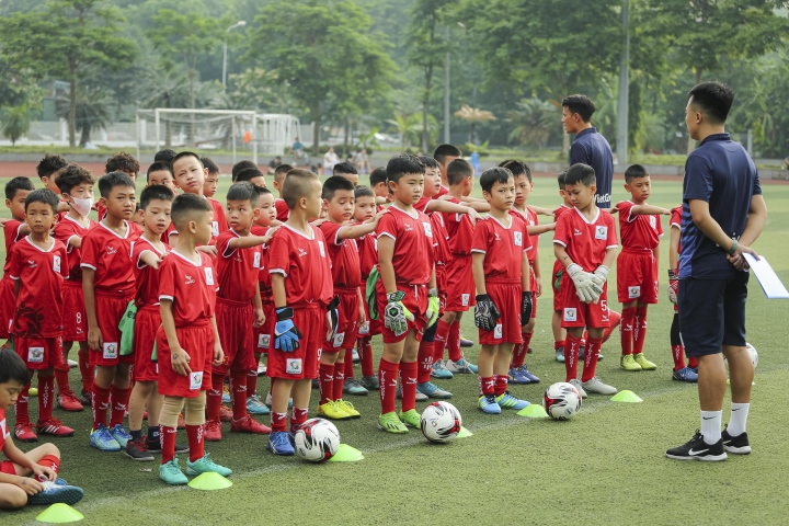 64 cầu thủ được chọn vào các đội tuyển bóng đá trẻ Hà Nội - 2