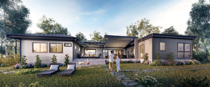 Cùng chiêm ngưỡng mẫu biệt thự 1 tầng tân cổ điển đẹp nhất hiện nay - 2