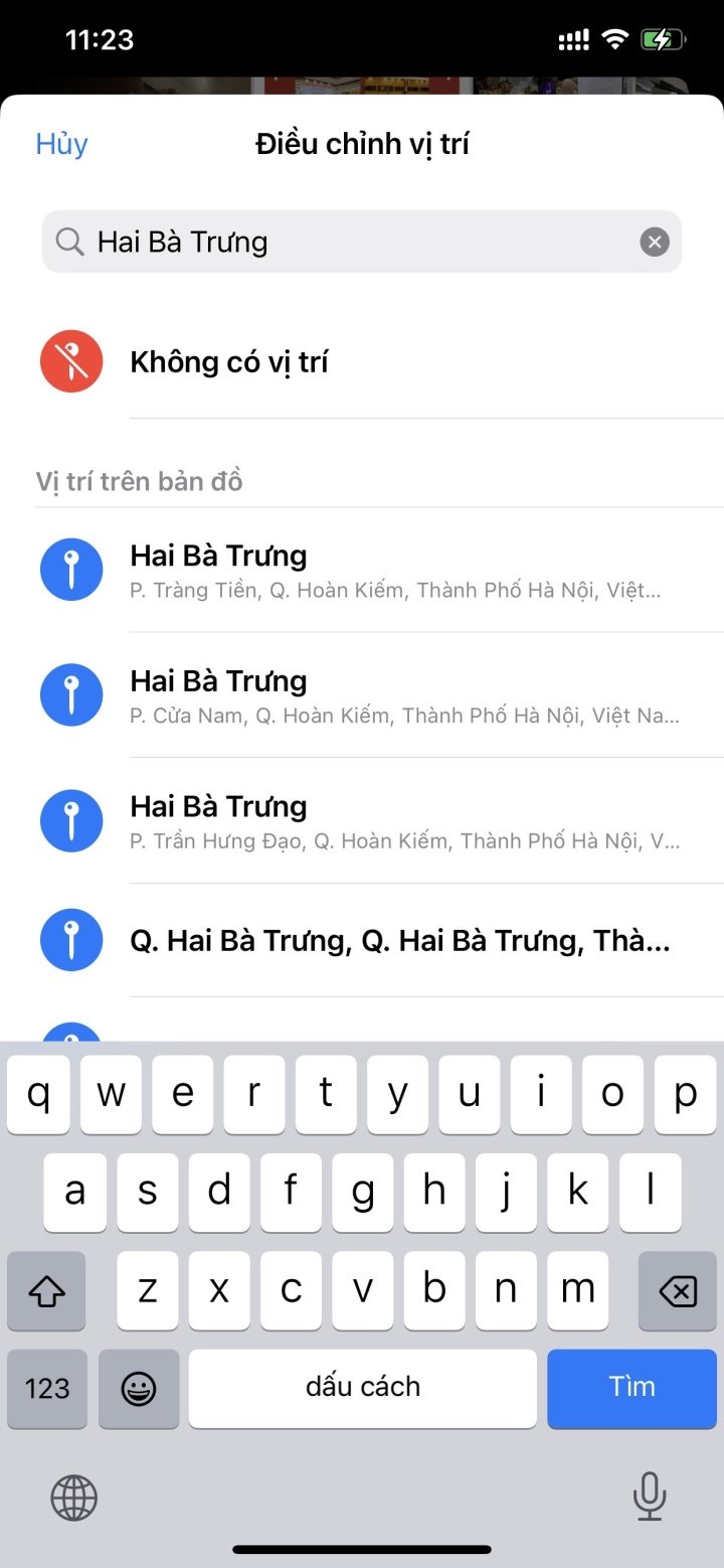 Cách thêm vị trí vào ảnh trên iPhone - 9