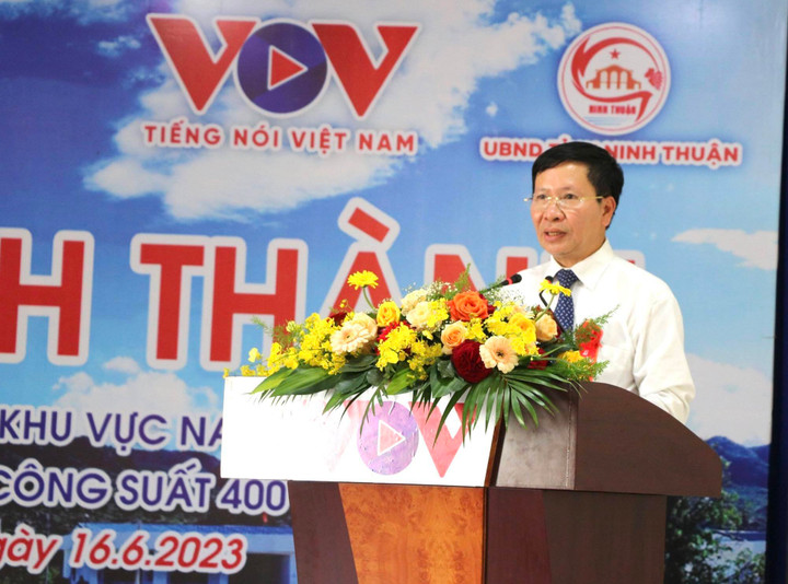 Chủ tịch nước Võ Văn Thưởng dự lễ khánh thành Đài phát sóng Nam Trung Bộ - 4