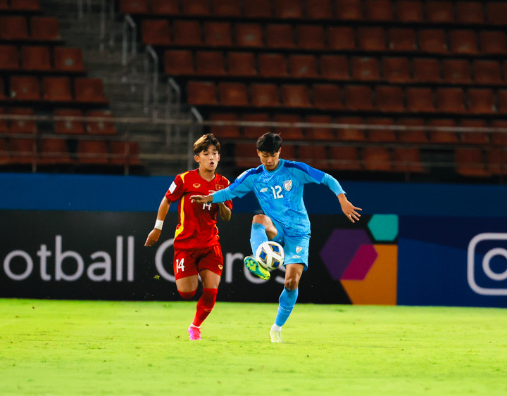 Trực tiếp bóng đá U17 Việt Nam 1-1 U17 Ấn Độ: Bảo Ngọc để thủng lưới - 1