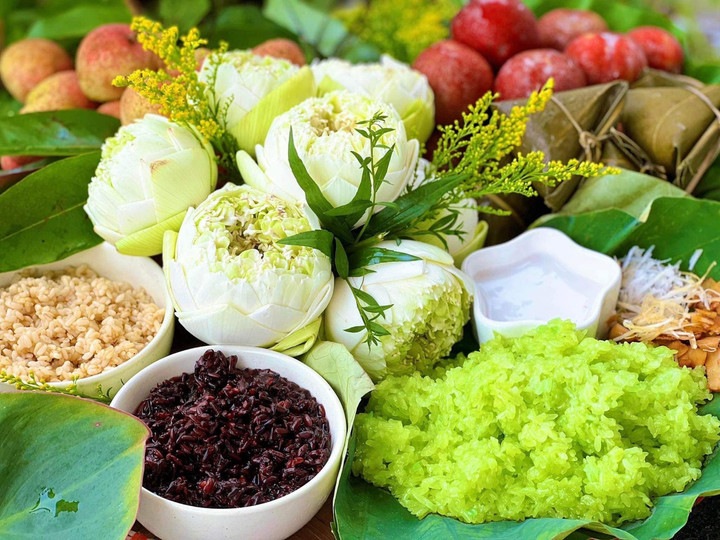 Chị em đua nhau đặt mâm cỗ đẹp ngất ngây cho Tết Đoan ngọ, người bán bội thu - 6